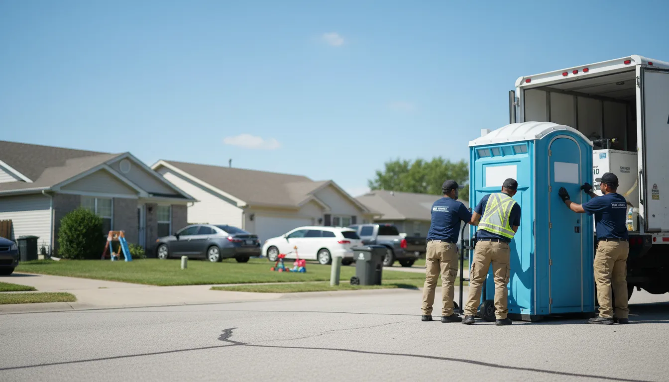 Standard Porta Potty Rentals in Cowden, IL near me